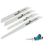 Набор лезвий для сабельной пилы, комплект из 4 резцов для сабельной пилы из ПВХ и дерева