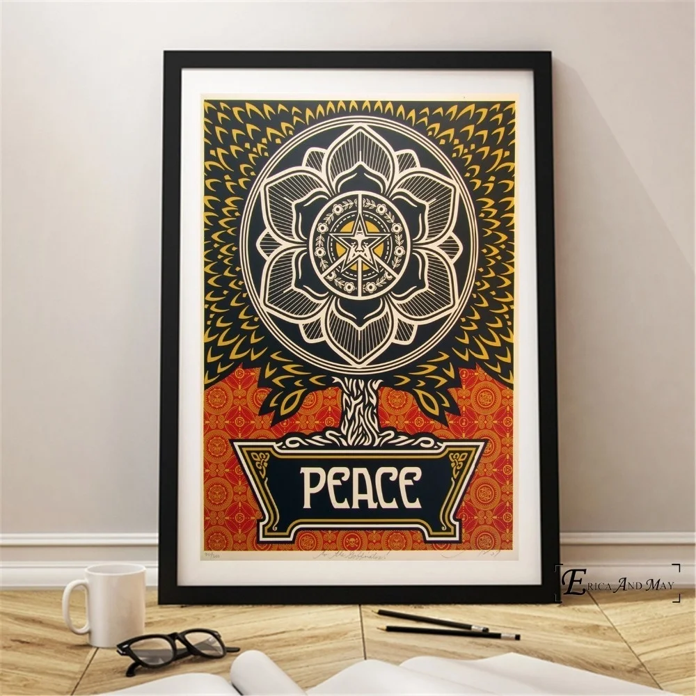 

Серия «сделай Искусство не войны» на продажу, постер, Настенная картина, спальня, Абстрактная Картина на холсте, картины для домашнего декор...