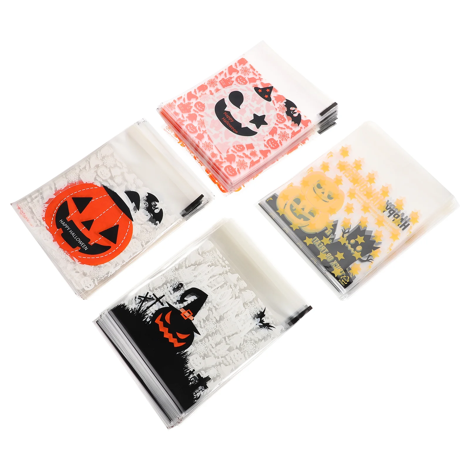 

Bags Candybag Pouches Biscuit Wrapping Treat Storage Gift Portable Trick Or Packaging Cellophane Creative Disposable Goodie