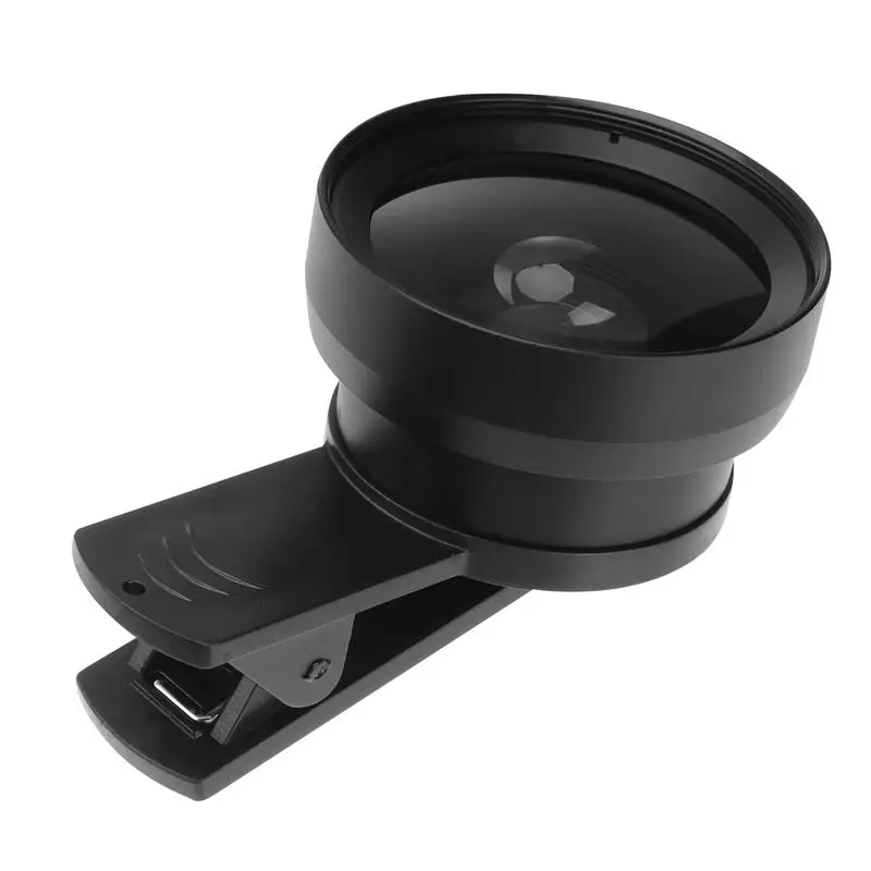 

2 in 1 Phone Camera Lens Wide Angle Macro Lens Outer Mobile Phone Lens for Smartphone
