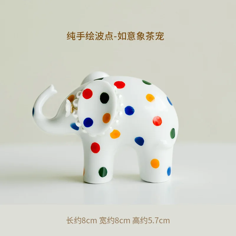 

Керамическая фигурки слон для чайника