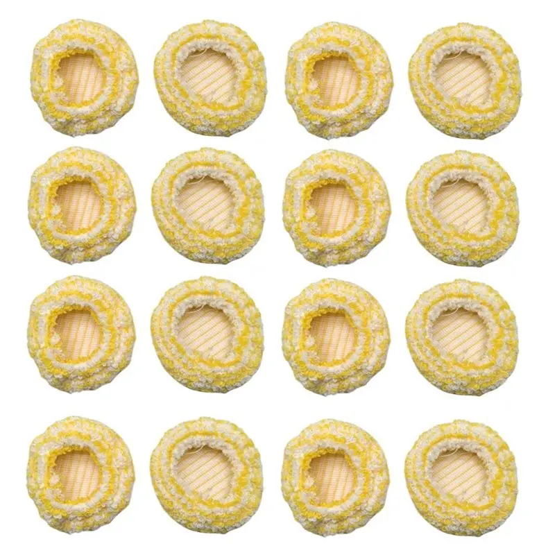 Фото Набор из 16 круглых насадок-щеток для пароочистителей Karcher SC1 SC2 SC3 SC4 SC5 CTK10 CTK20, запасные части для пароочистителей №5