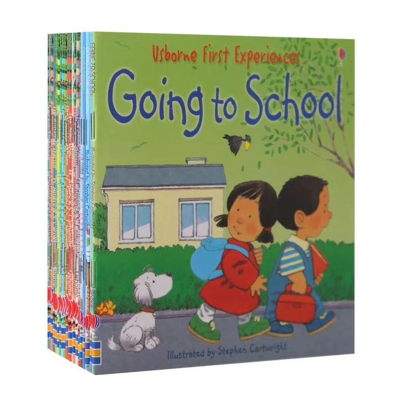 

20 Books English Usborne Books For Children Kids Picture Books Baby Famous Story Farmyard Tales Series Farm Story Book -40