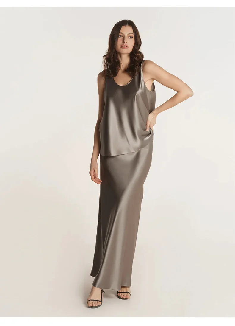 Майка женская из шелка тутового шелкопряда 22 мм 100%