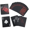 Black Gold Playing Card Poker Game Deck blue Silver Poker Suit Plastic Magic Waterproof Deck Of Card Magic Water Gift Collection 5