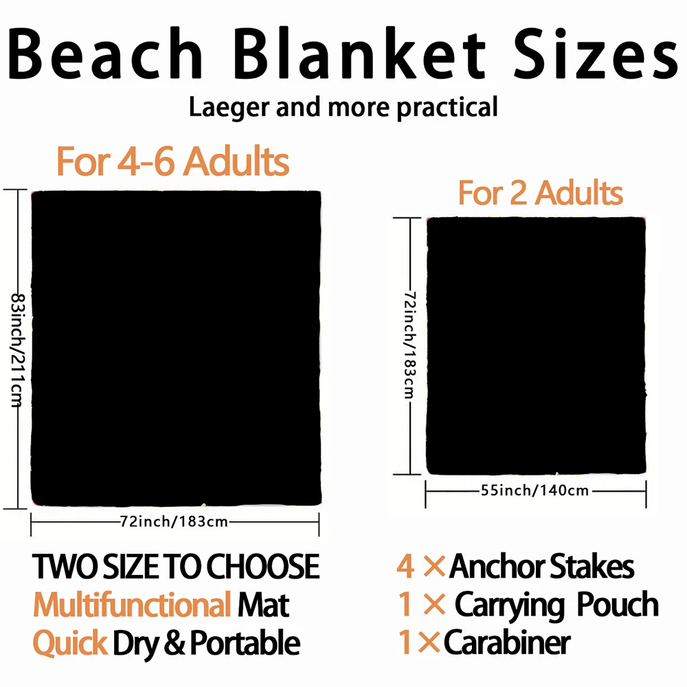 Водонепроницаемый Пляжный коврик с рисунком морской черепахи 1 шт.