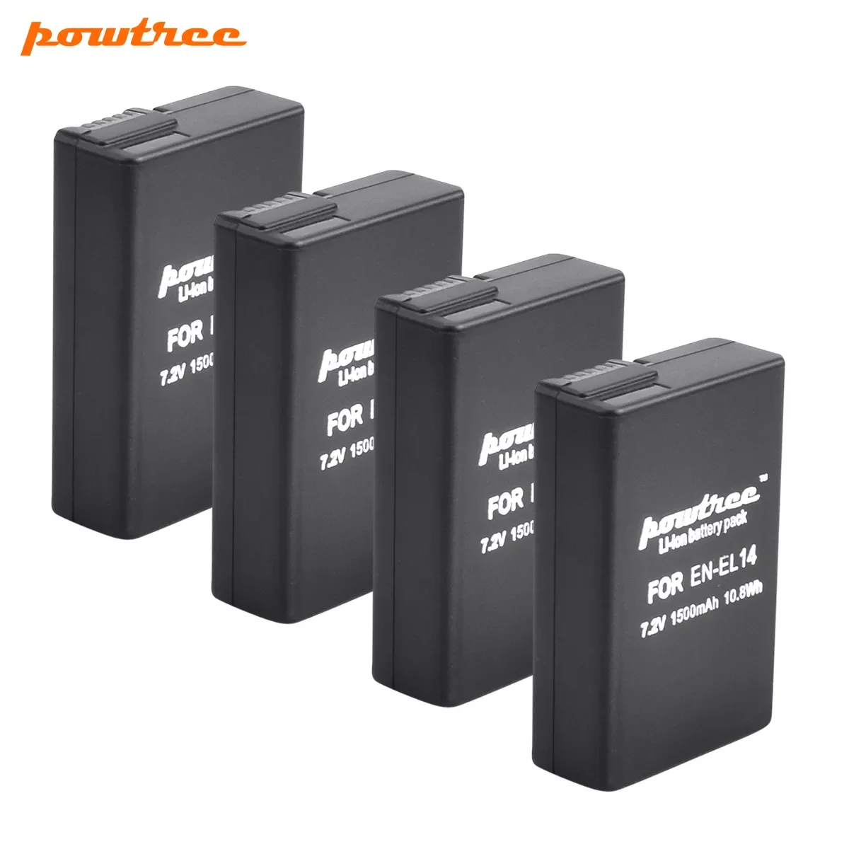 

Powtree 7.4V 1500mAh EN-EL14 ENEL14 EN EL14 Camera Battery +LCD Charger For Nikon D5200 D3100 D3200 D5100 P7000 P7100 MH-24