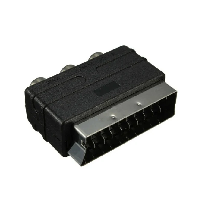 Переходник SCART - 3 RCA IN