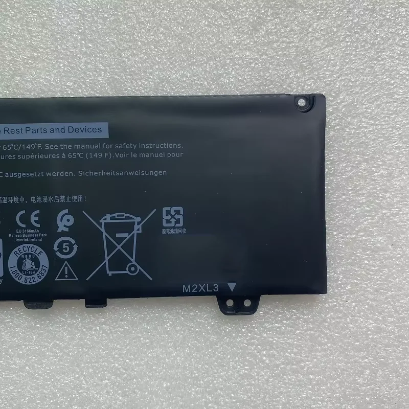 Фото Новый аккумулятор для ноутбука F62G0 RPJC3 39DY5 для Dell Inspiron 13 7370 7373 7380 7386 5370, для Vostro 5370 P83G P87G P91G F62GO 13MF №3
