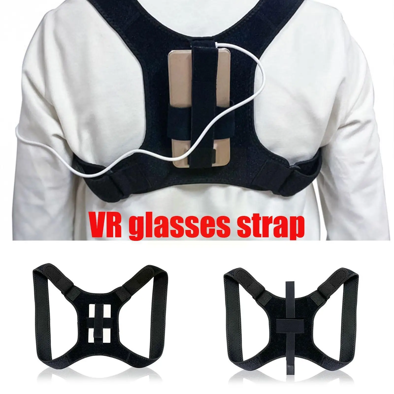 

Внешний аккумулятор, рюкзак, ремешок для Oculus вопросы 2, регулируемый ремешок для рюкзака, ремешок для очков виртуальной реальности, держател...