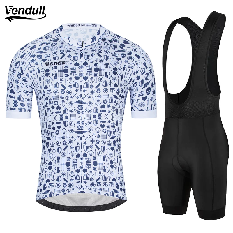 Велосипедные комплекты из Джерси для мужчин велосипедные