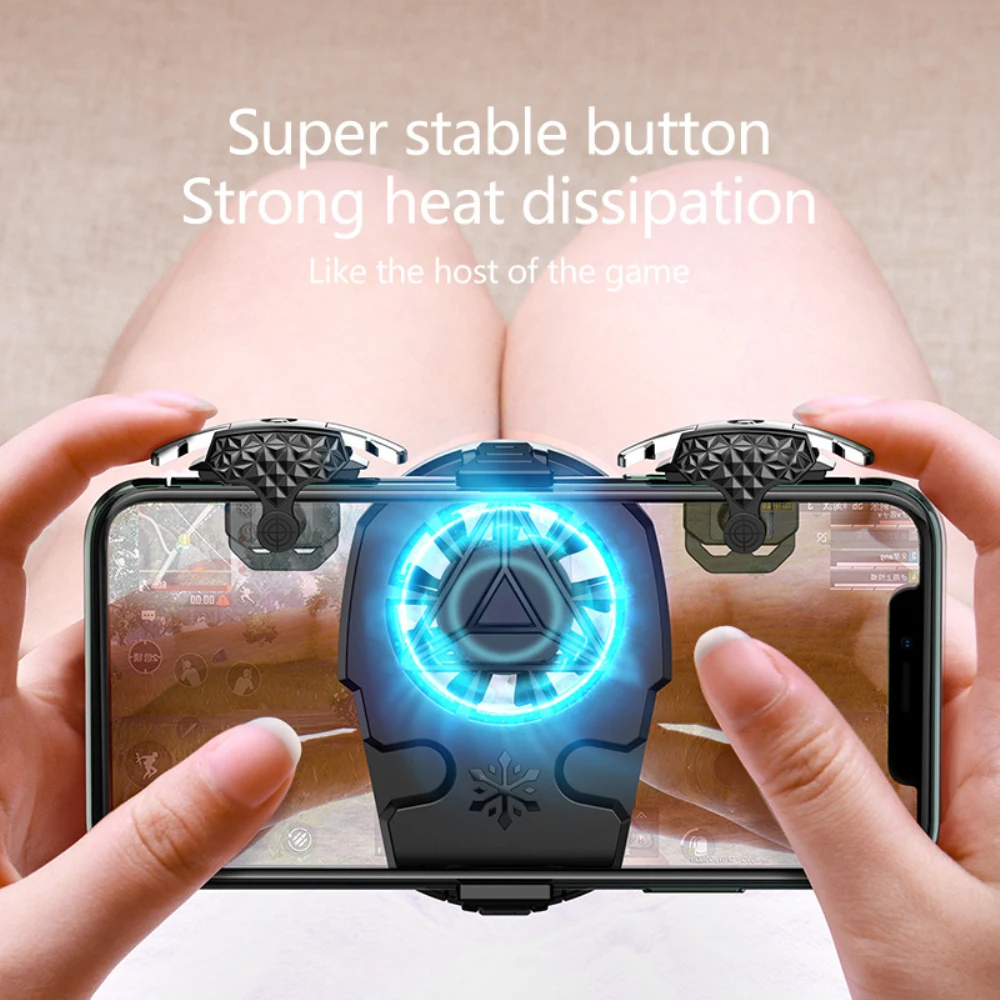 

Gamepad Holder Mobile Phone Cooling Ice Clip Shooter Controller Two-speed Adjustable Cooler Mobile Phone Radiator Mini