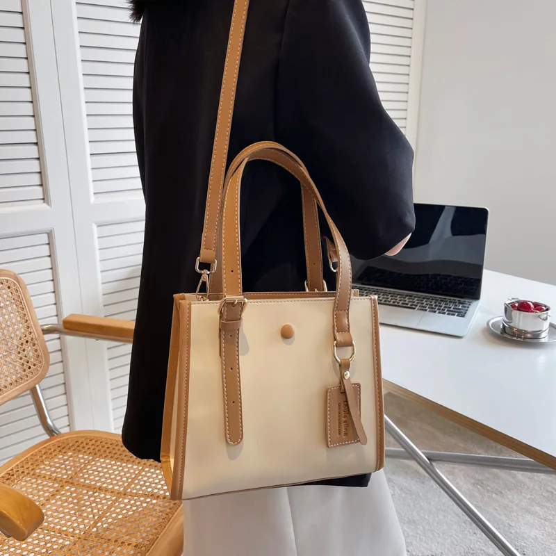 

Handbag new texture ladies bag retro one shoulder messenger bag fashion large capacity