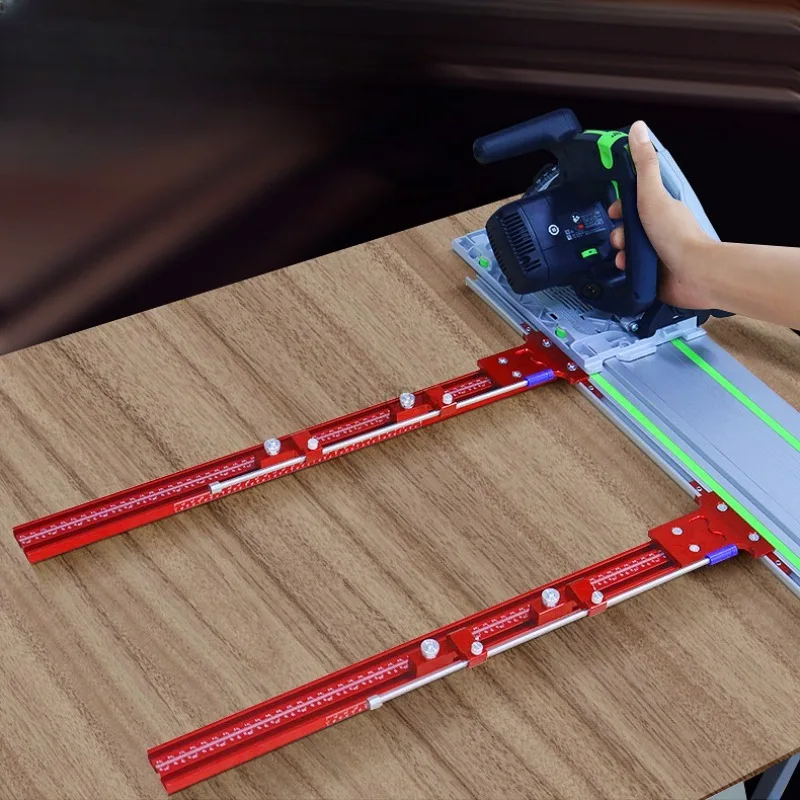 Carpenter Guide System Electric Circular Saw Engraving Machine Electric Tool Opening Assisted Woodworking Parallel Rail Assembly