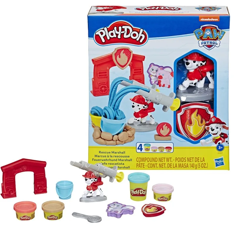 

Игрушечная фигурка и набор инструментов Play-Doh из м/ф «Щенячий патруль», 4 нетоксичных цвета, игрушки для детей, подарок на день рождения, E6887