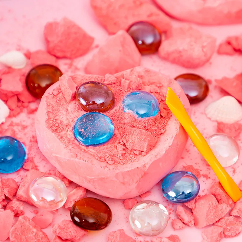 

1Pc Gem Excavation Archeological Dig Discover Toy Kids Birthday Gifts Baby Shower Party Favors Funny Pinata Fill Mystery Box