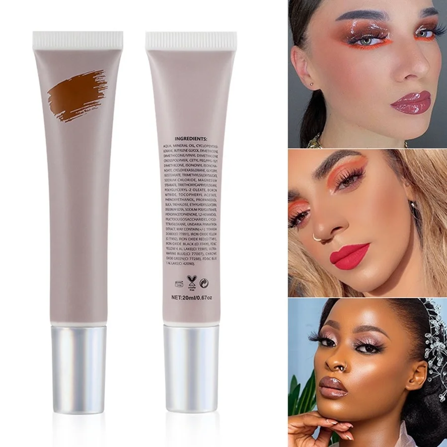 Tube Concealer Foundation Face Blemish Cover Dark Spot Contour Repair Nourishing Liquid Concealer Private Label Custom Bulk