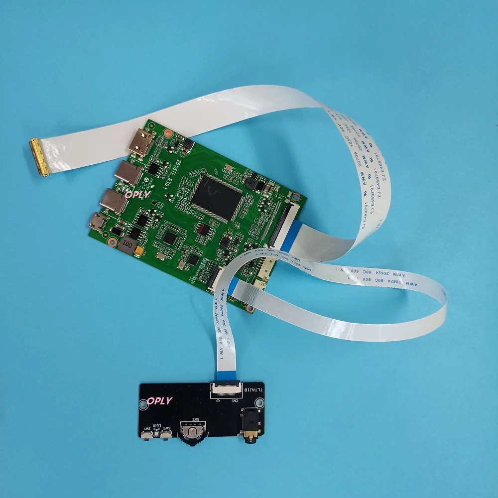 

EDP Controller board Mini HDMI-compatible Type-c 2K for LP156WFH-SPD3 LP156WFH-SPF1 LP156WFH-SPP1 1920X1080 Micro USB LCD LED