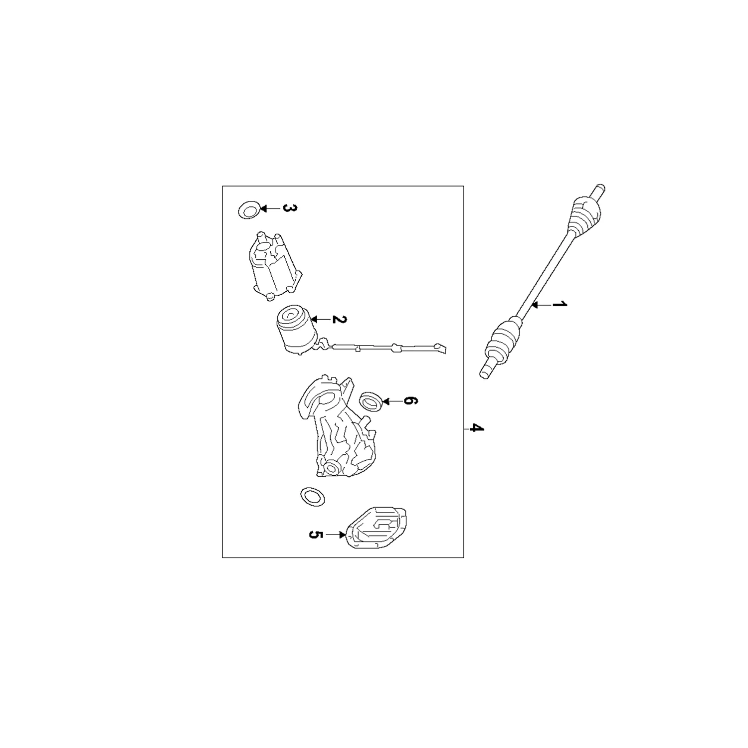 Задний дифференциал вязкая муфта для Ford 13-21 детали профессиональной замены