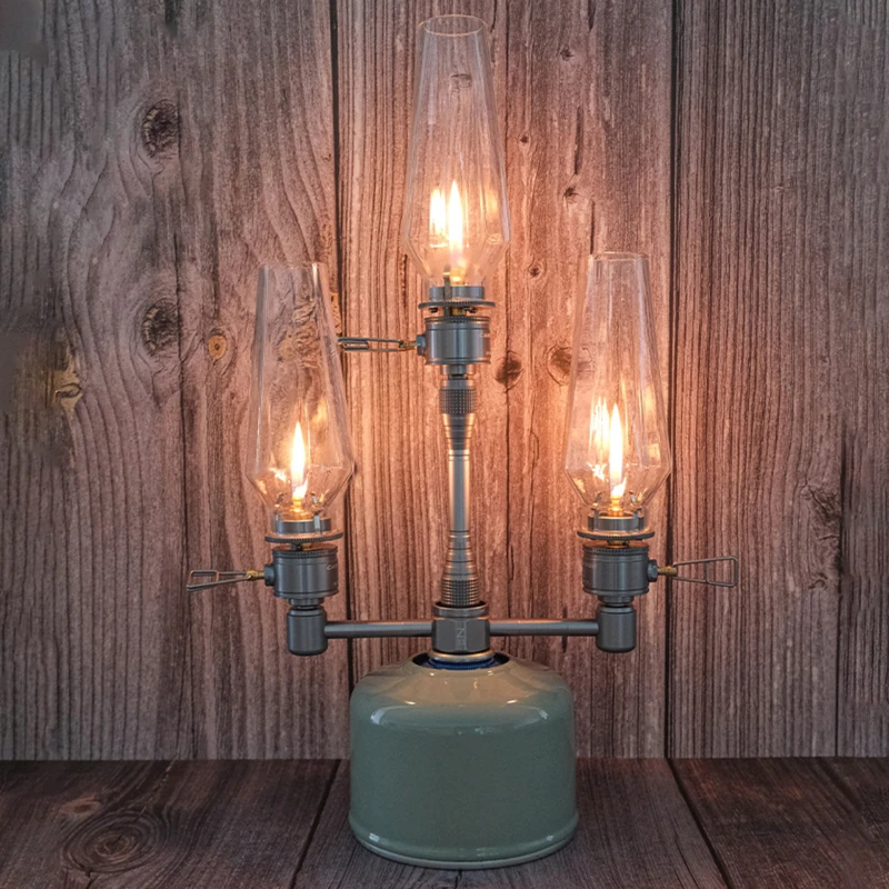 

Camping Light Outdoor Gas Candle Lamp Oudoor Tent Lantern Light For Backpacking Camping Hiking Fishing Fashion Retro Lights