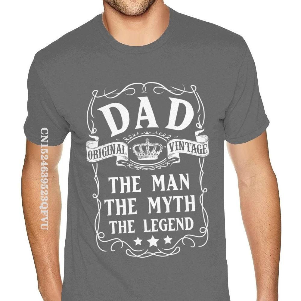 Dad The Man The Myth The Legend Tee Guy Classic Mens Tshirt Mens Oversized Anime Tshirt Men Cheap Price  Vintage Tee Shirt