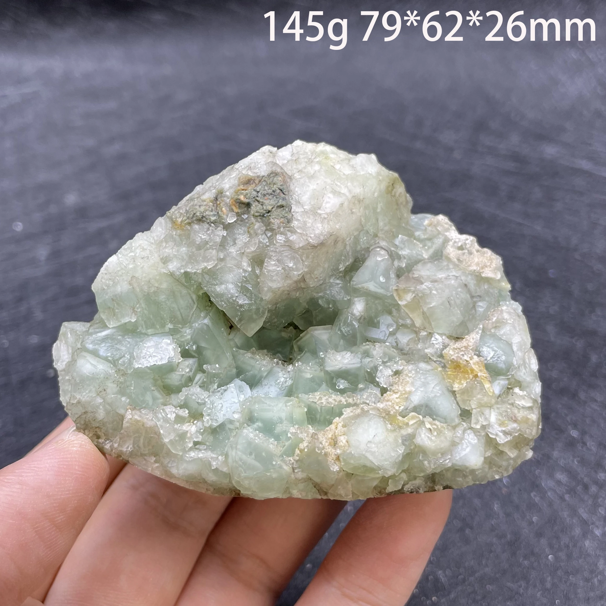 Натуральный Необработанный камень Пекин желтого цвета блестящее минеральное