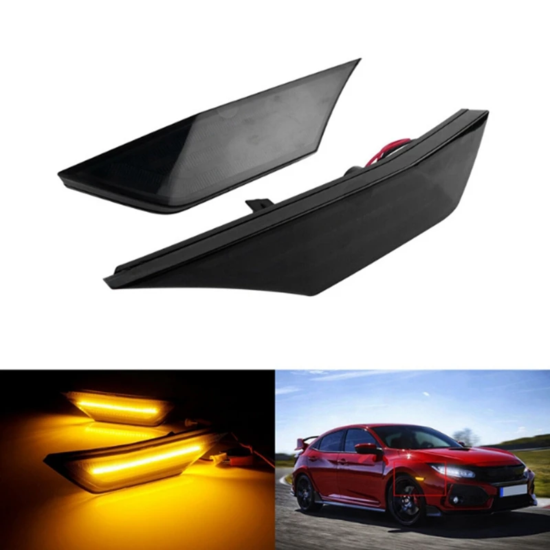 Автомобильный динамический Фонарь указателя поворота HO25501 для Honda Civic 2016-2020