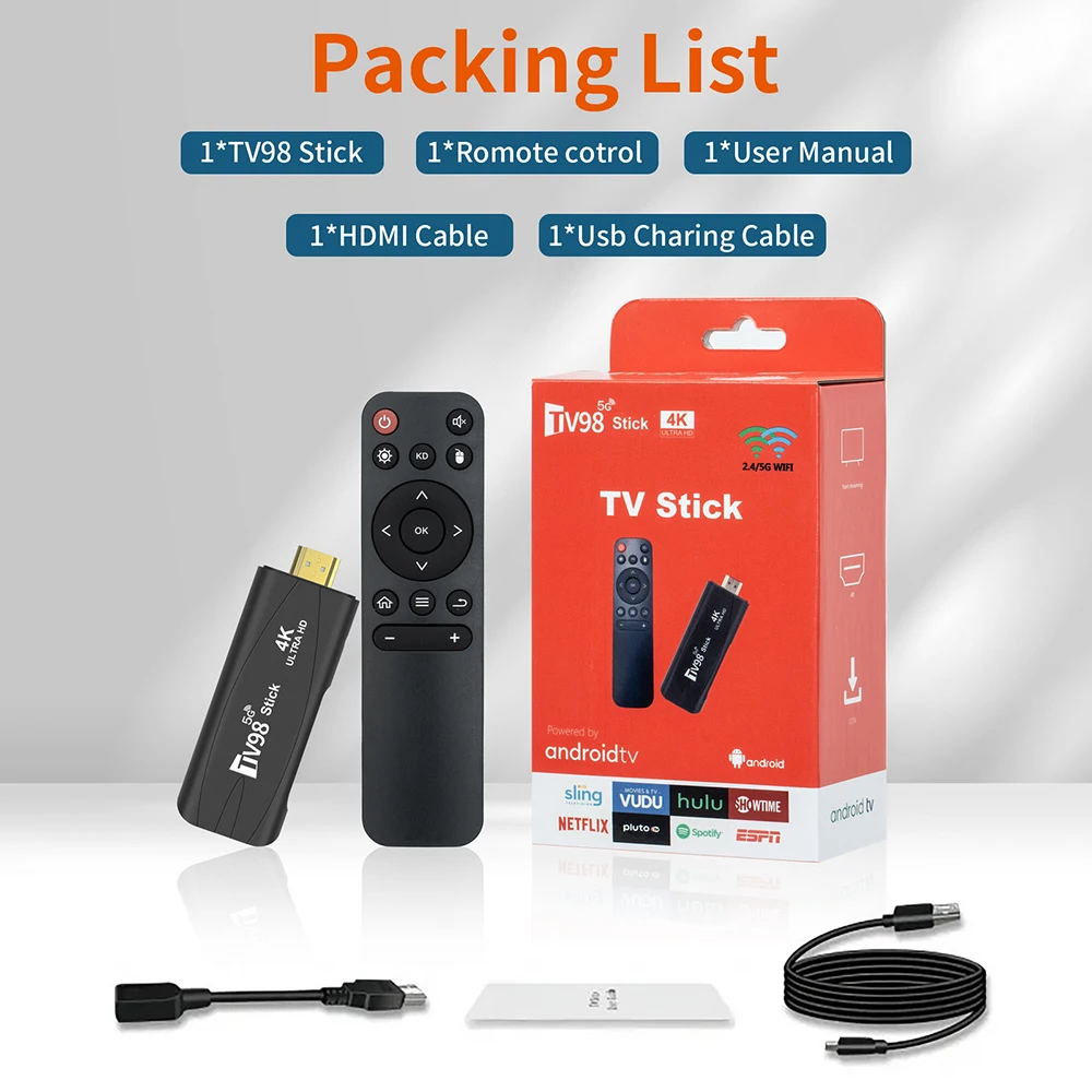 Lemdioe Mini TV Box 98 8K Поддержка видео Android 12 2 4 ГГц Amlogic 4K Wi-Fi 6 3D Smart 16 ГБ/32 ГБ