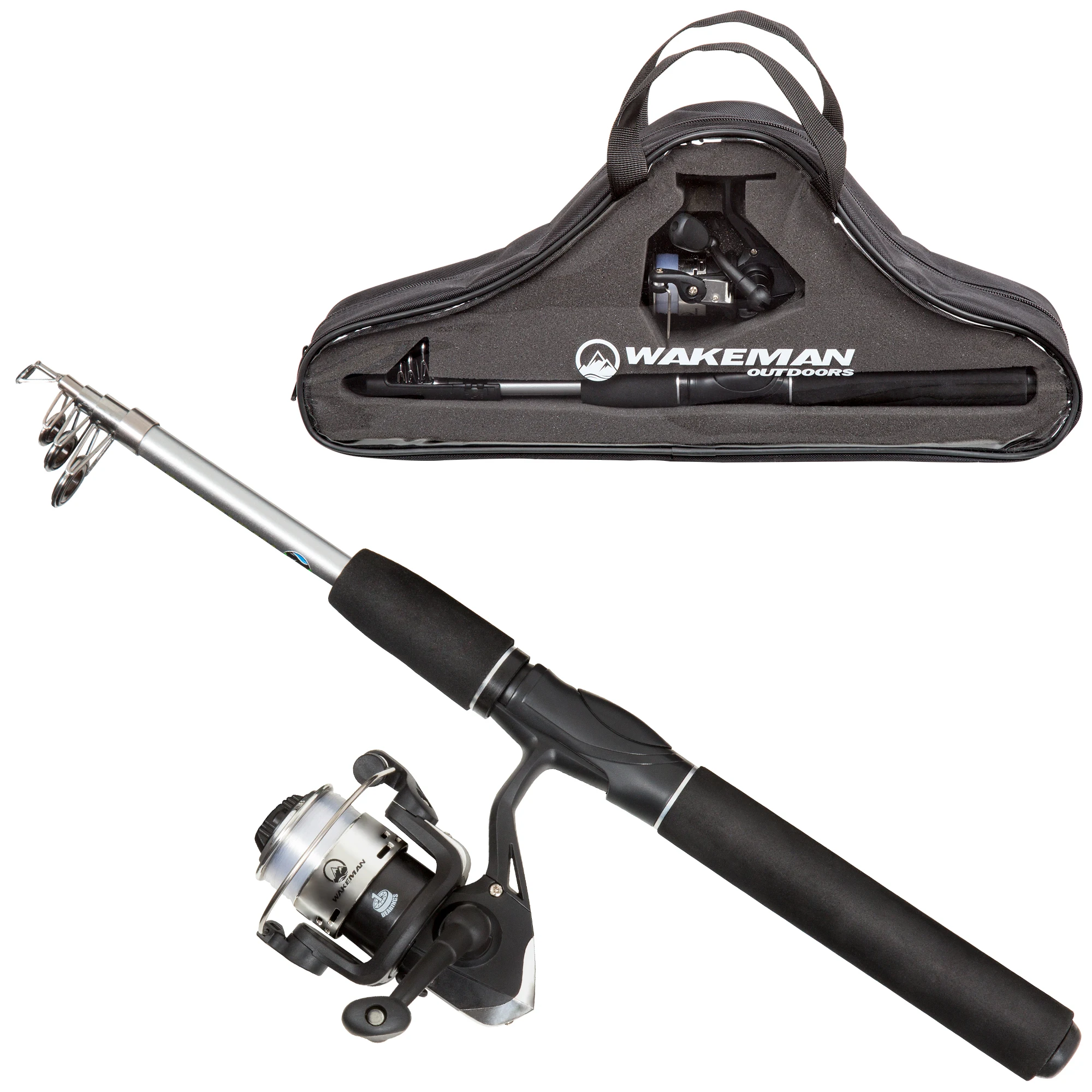 

Black Ultra Series Spinning Rod and Reel Combo