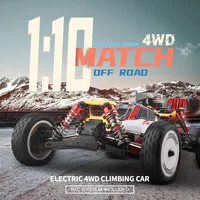 WL 104001 1/10 electric high-speed 4WD off-road RC vehicle Independent suspension high-speed remote control car model boy toy