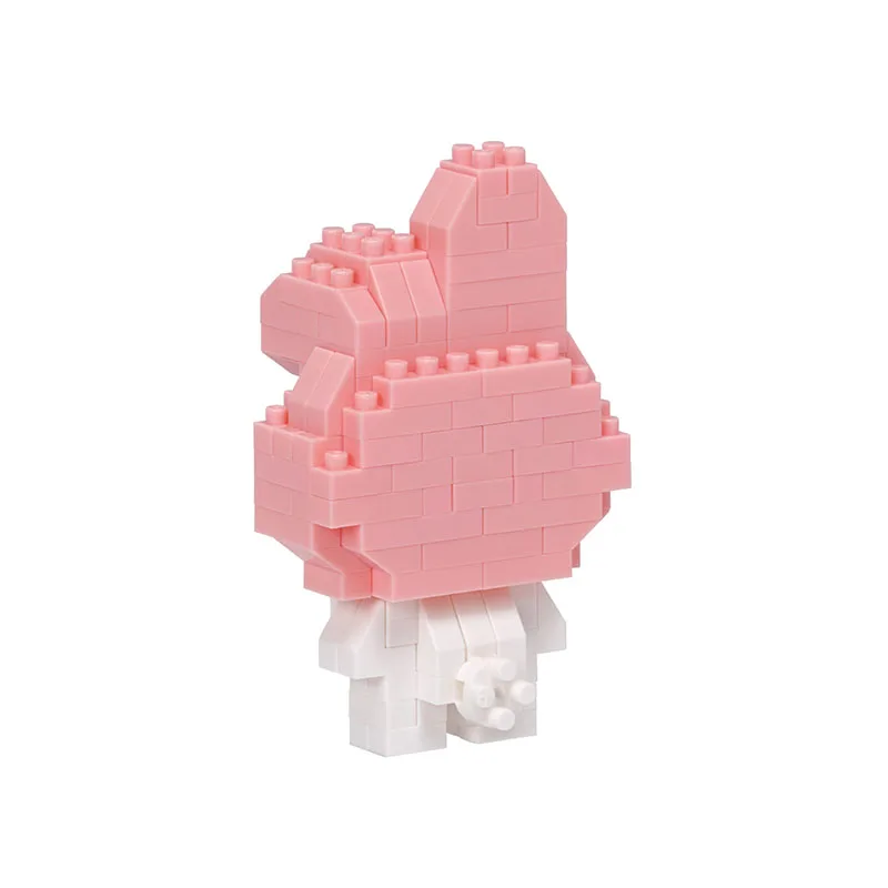 Фото Оригинальный набор Nanoblock Sanrio My Melody: 3D-пазл из микро-блоков, модель для демонстрации, милый коллекционный подарок №2