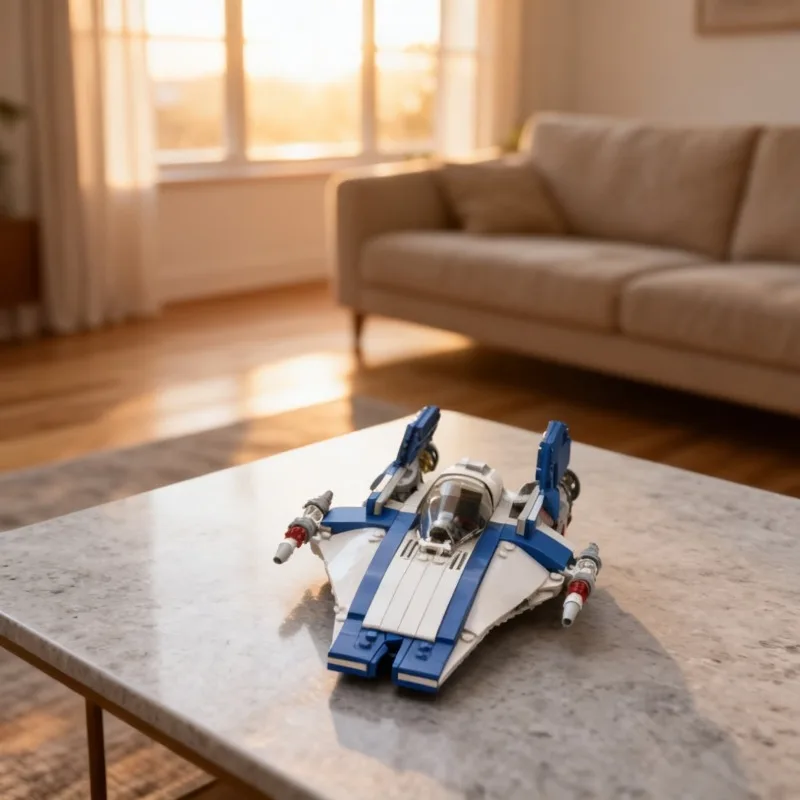 Набор для сборки модели космического истребителя RZ-2 A-wing из фильма «Звездные войны», 330 деталей, DIY, развивающая игрушка-головоломка, креативный подарок для детей (art.: 3920da4fec90a) - 3920da4fec90a