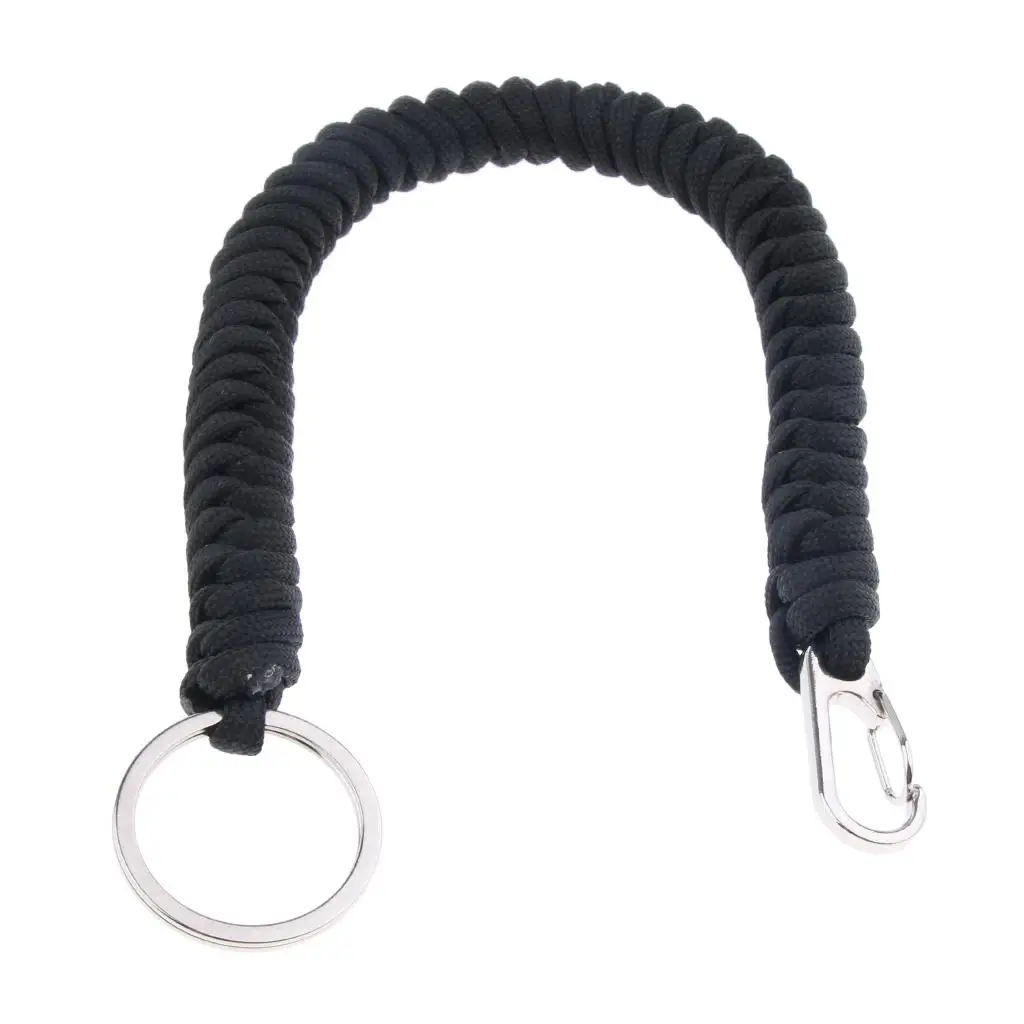 

11.81inch Paracordaa Keychain Keyring, Outdoor Survival Tool