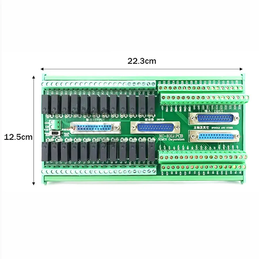 Фото Интегрированная плата-адаптер Io board с 4 кабелями Db25, совместимая с XC609M, XC709M, XC809M, XC609D, XC709D, XC809D, XC609T, XC809T №4