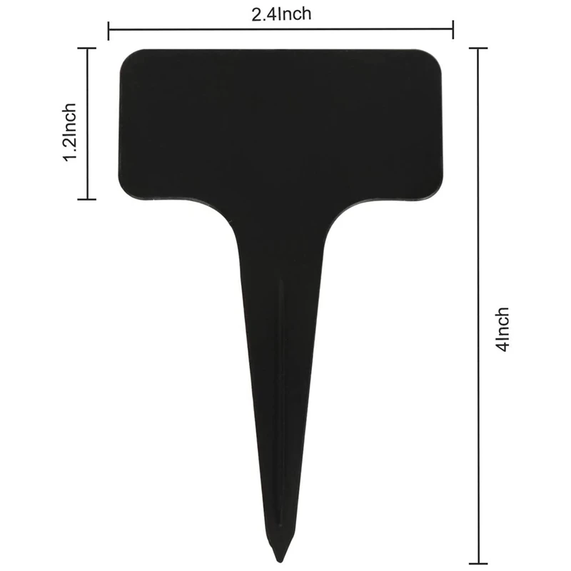 

New Plant Label T-Shaped Label Plant Sign Garden Flower Pot Mark Suitable For Seed Potted Herbs Flowers