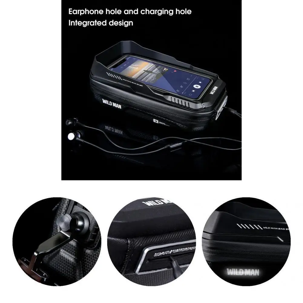 

Светоотражающая коррозионно-стойкая сумка большой емкости для велосипеда