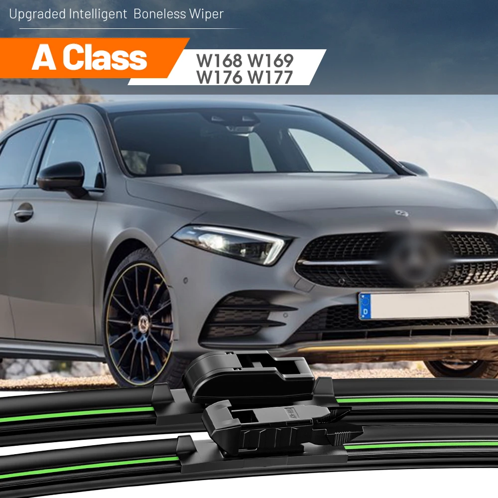 Щетки стеклоочистителя для Mercedes Benz A Class W168 W169 W176 W177 1997-2022 2 шт.