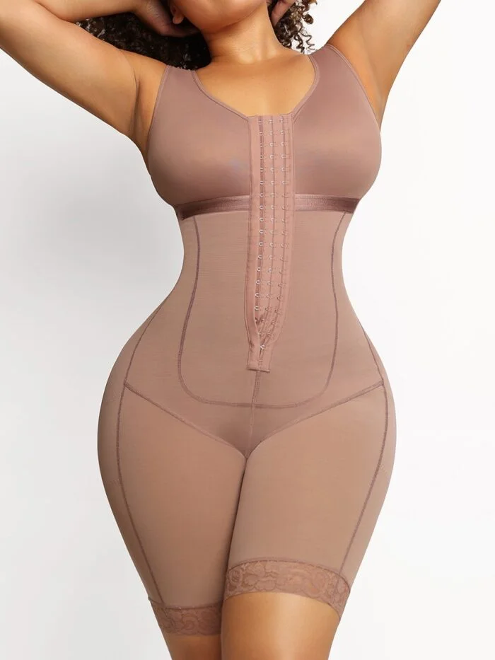 Fajas Body Shaping Bodysuit for Women, Tummy Control Undergarment with Breathable Fabric