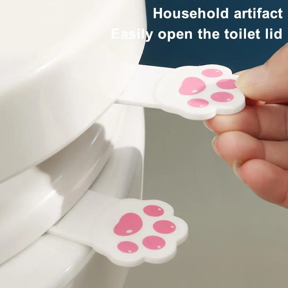 

Portable Nordic Transparent Toilet Seat Lifter Toilet Lifting Device Avoid Touching Toilet Lid Handle WC Accessories 1pcs