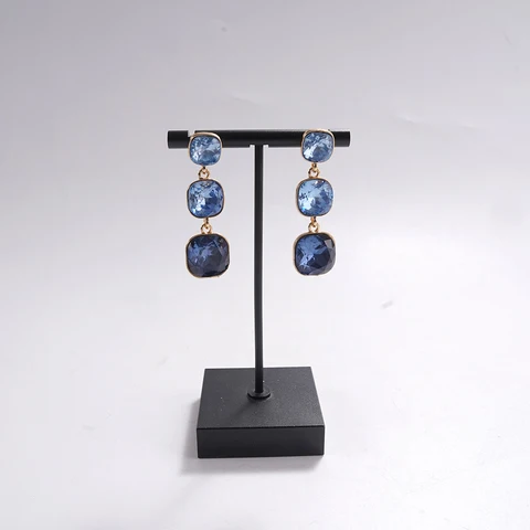 Серьги-капельки WEALTHYBOO  двухцветный градиент