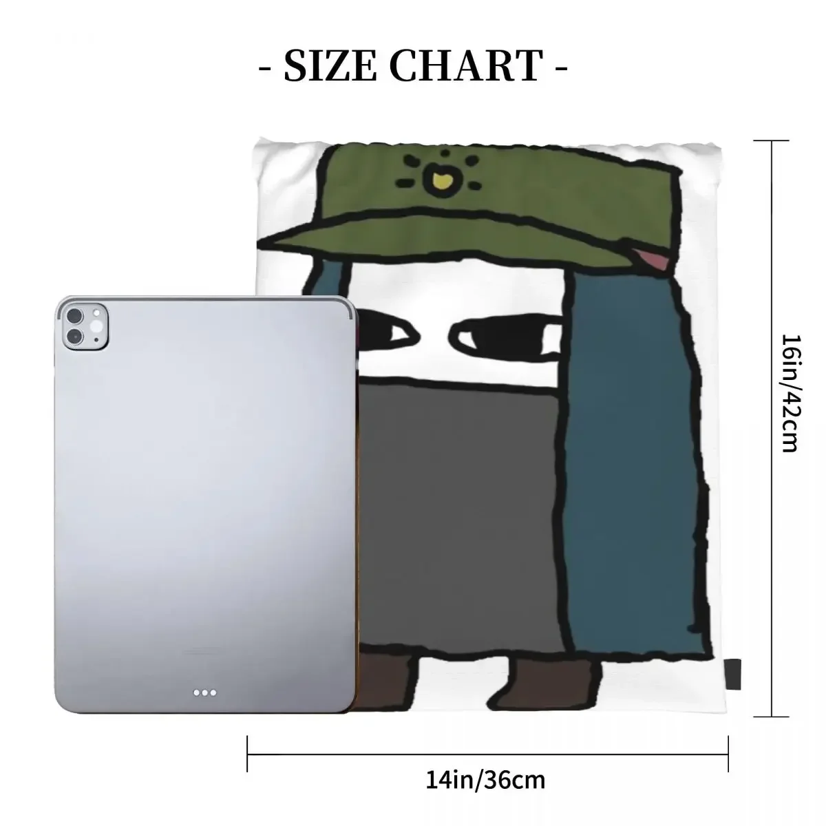 Рюкзак на шнурке для мужчин и женщин корейский стиль плохо тянущийся как Корк