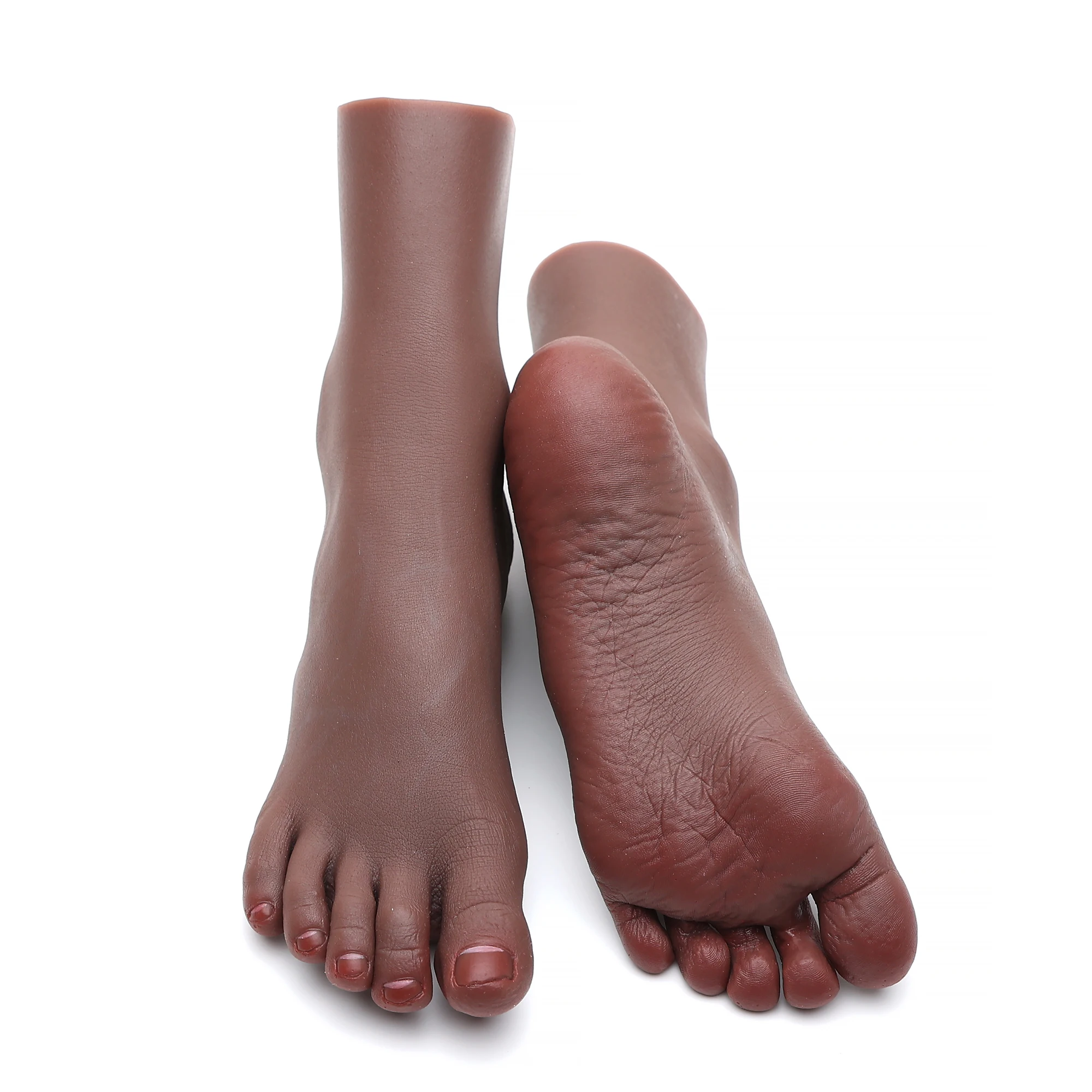 Манекен силиконовая модель ног имитация ребенка искусственные ногти тренировка