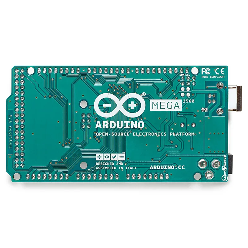 Фото Arduino Mega 2560 Rev3 A000067 ATMEGA2560 AVR однокристальная плата разработки микрокомпьютера Оригинал, импортированный из Италии №5