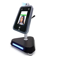 face recognition thermal scaner body celsius fahrenheit intelligent biometric time attendance