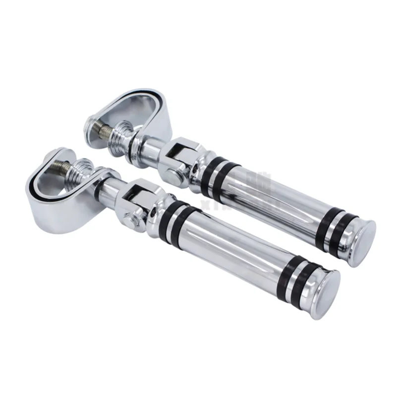 

32mm Motorcycle Foot Pegs Mount Highway Clamp Foot Pegs Footrest For Harley Sportster GoldWing GL1800 R6 VN800
