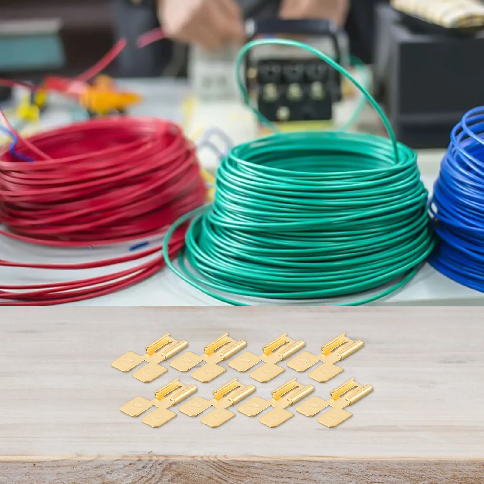 8/30 шт. двойной задний лопаточный разъем быстроразъемный электрический