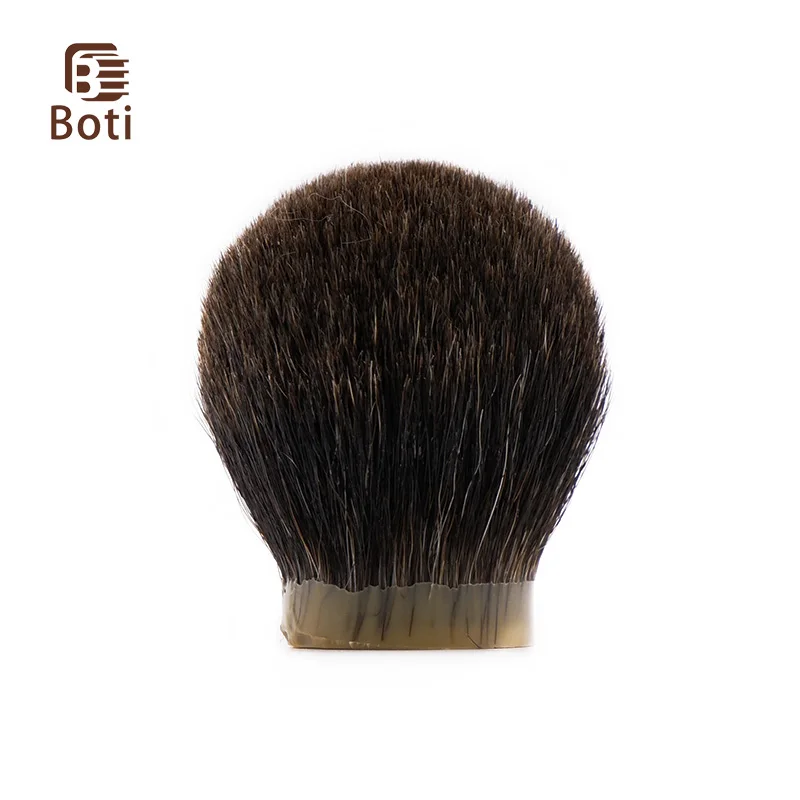 Boti Brush-SHD Giant Black Badger Hair Knot Gel Tip Bulb Type Exclusive Beard Care Tool Beard Shaping Kits
