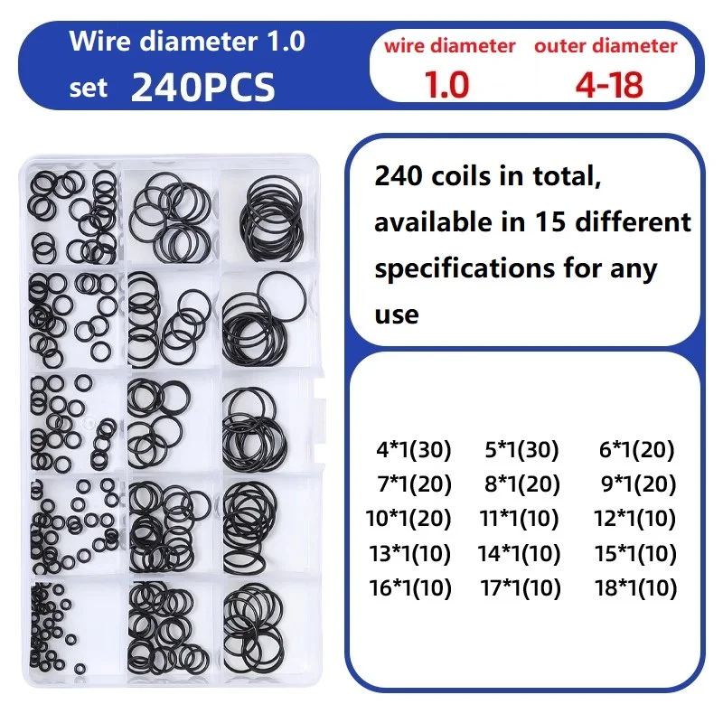 

Набор резиновых уплотнительных колец NBR