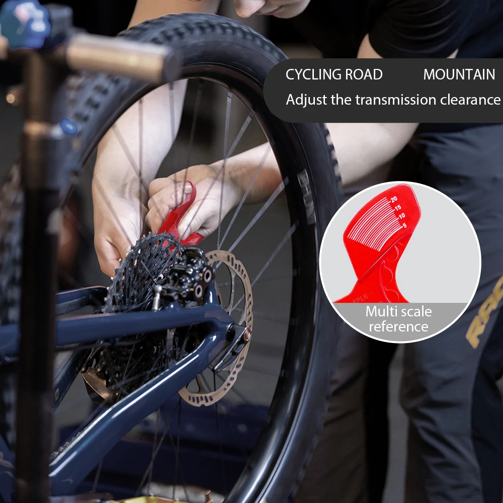 Фото Инструмент для регулировки зазора велосипеда ALLTOO для SRAM XPLR/AXS Eagle, 12-скоростной датчик заднего переключателя цепи 2 в 1 RIVAL RED FORCE №3
