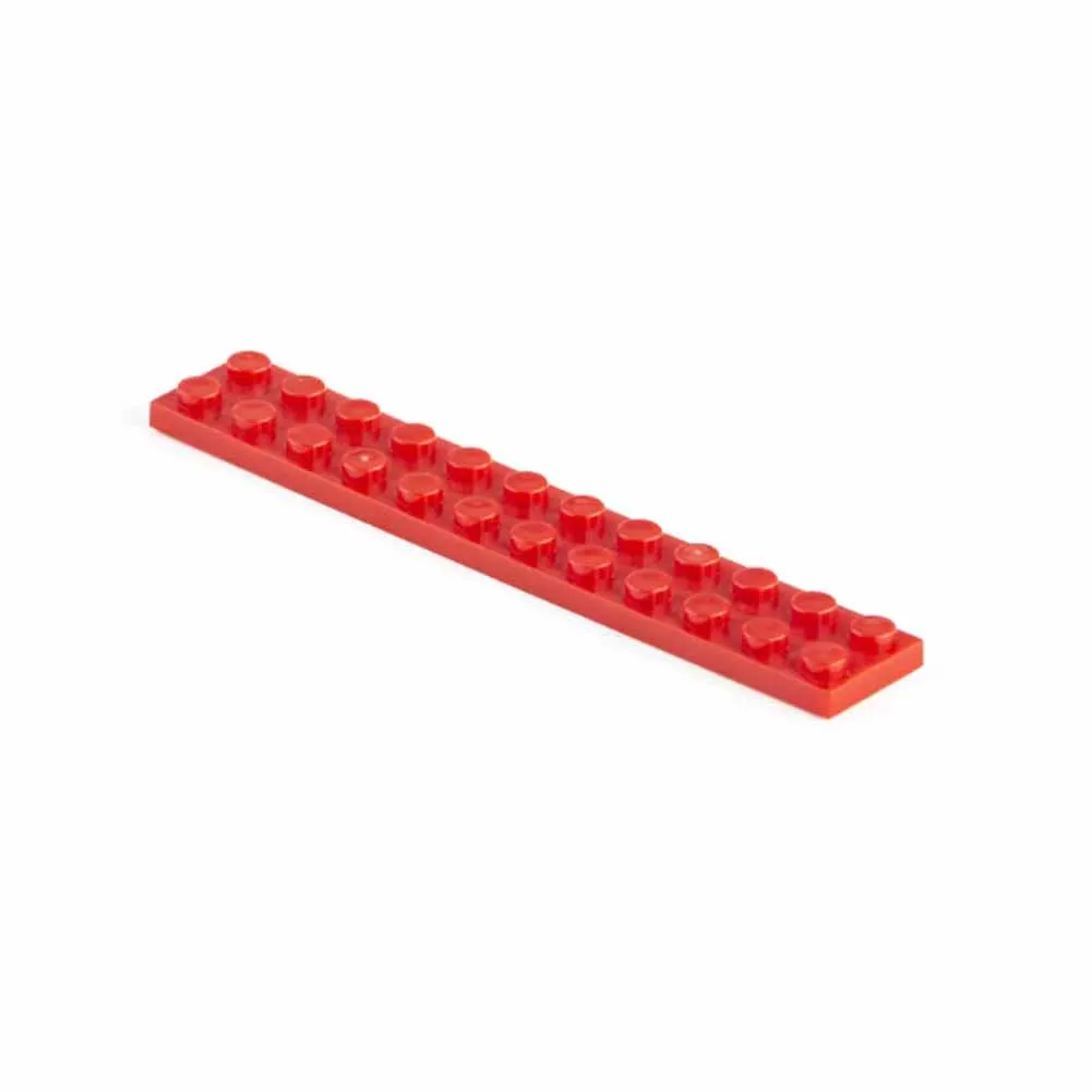 10 шт. DIY мелкие частицы 2x12 базовый кирпичный плоский строительный блок аксессуары